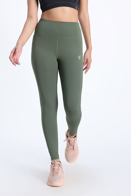 Zelocity Quick Dry Gym Leggings - Four clover leaf — image 2